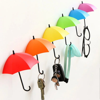1783 Colourful Umbrella Key Holder - Zidbik