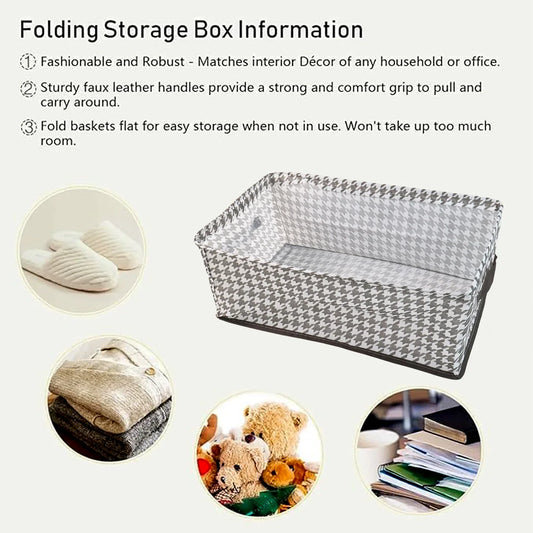 Cloth Storage Baskets Closet Storage Bins (4228 Cm) - Zidbik