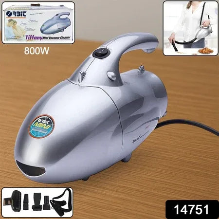 Orbit High Power Handheld Mini Vacuum Cleaner (800w 1 Pc) - Zidbik