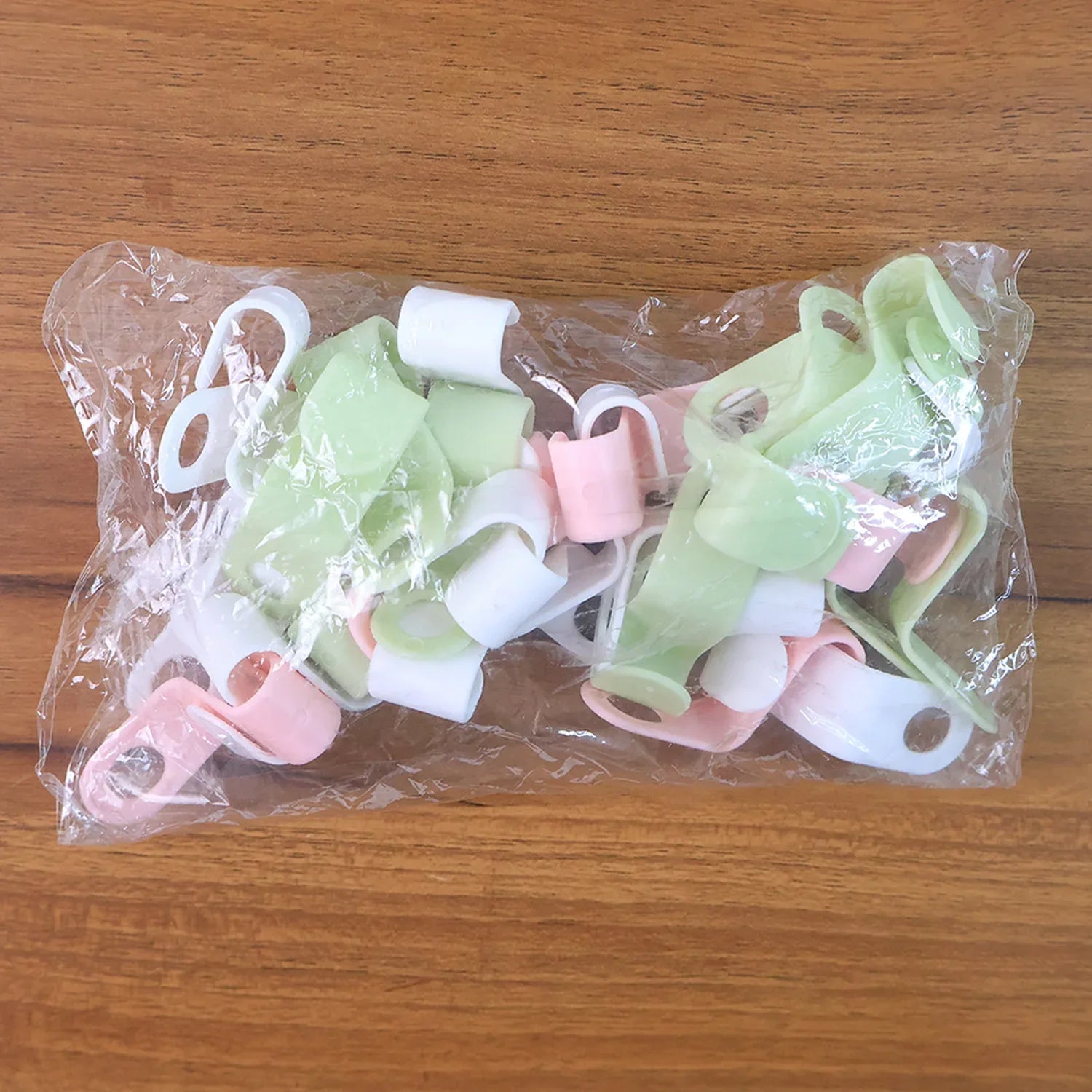 Multi-color Hanger Connector Hooks (30 Pc) - Zidbik