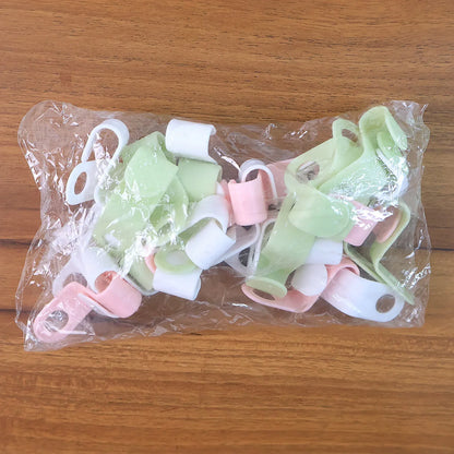 Multi-color Hanger Connector Hooks (30 Pc) - Zidbik
