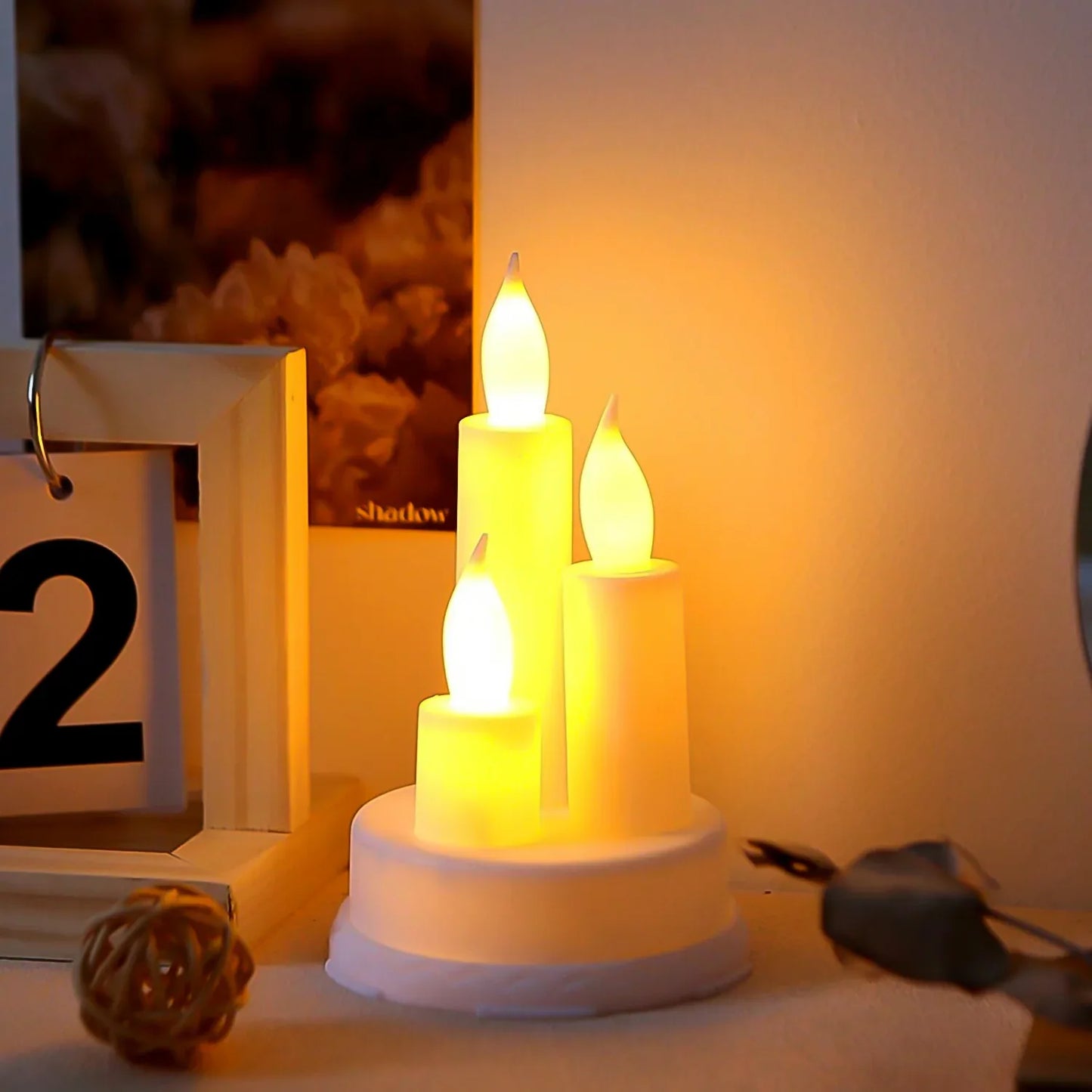 Led Taper Candles (1 Pc) - Zidbik