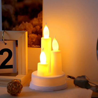 Led Taper Candles (1 Pc) - Zidbik