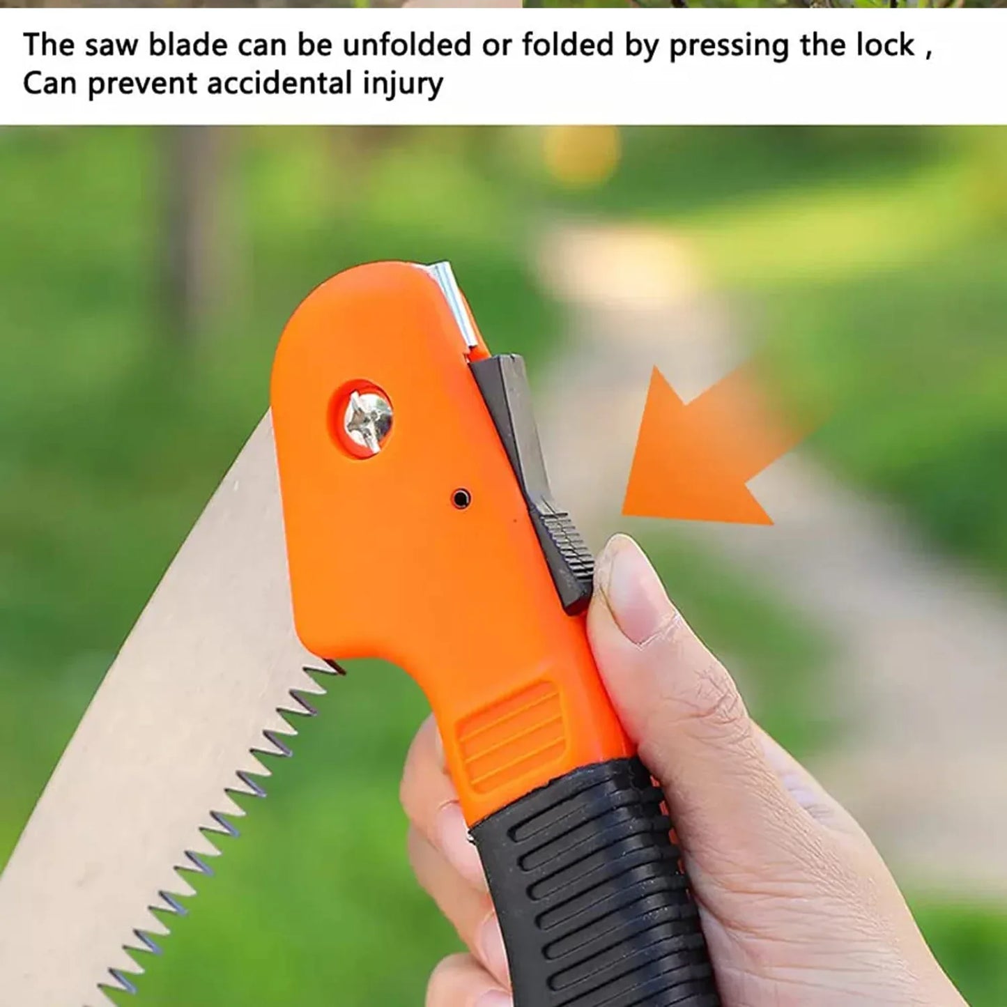 Heavy Duty Folding Garden Hand Saw 40 Cm - Zidbik