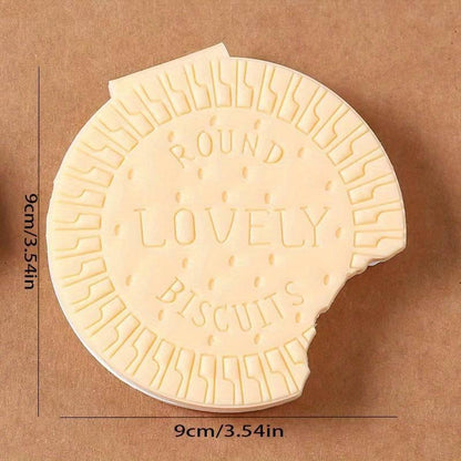 4145 Round Biscuits Diary Notebooks Original Biscuits Smell Writing Practice Book Early Learning Copybook Premium Biscuits Book ( 1pc Book ) - Zidbik