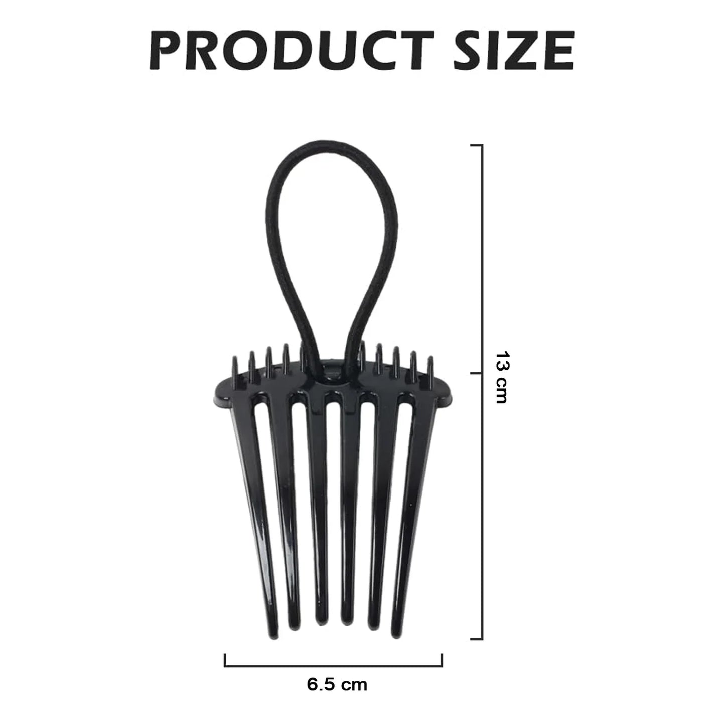 Volumizing Hair Bun Comb Clip (1 Pc) - Zidbik