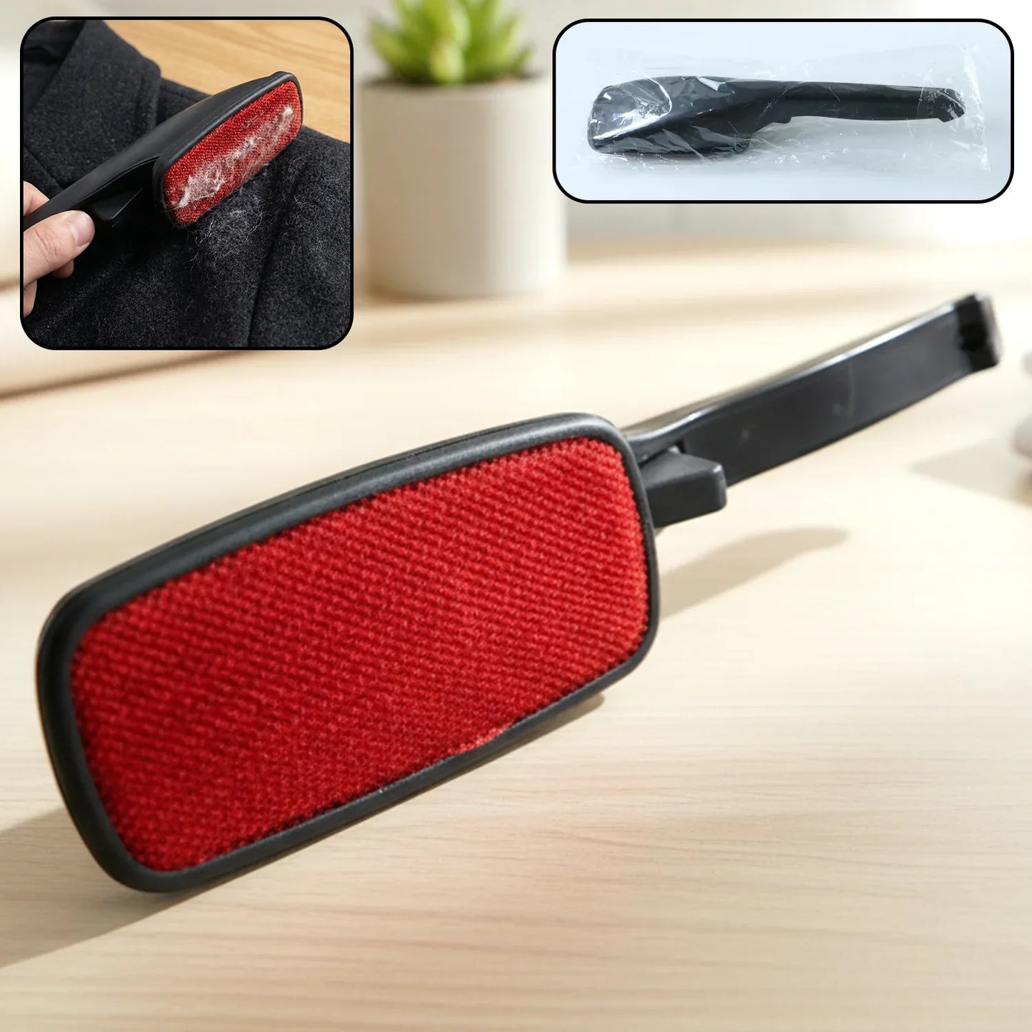 Reusable Double-sided Clothes Lint Remover Brush (1 Pc) - Zidbik