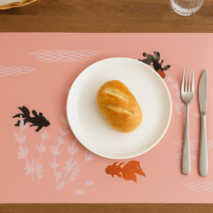 Decorative Dining Table Placemats With Elegant Design (4 Pc  45x35 Cm) - Zidbik