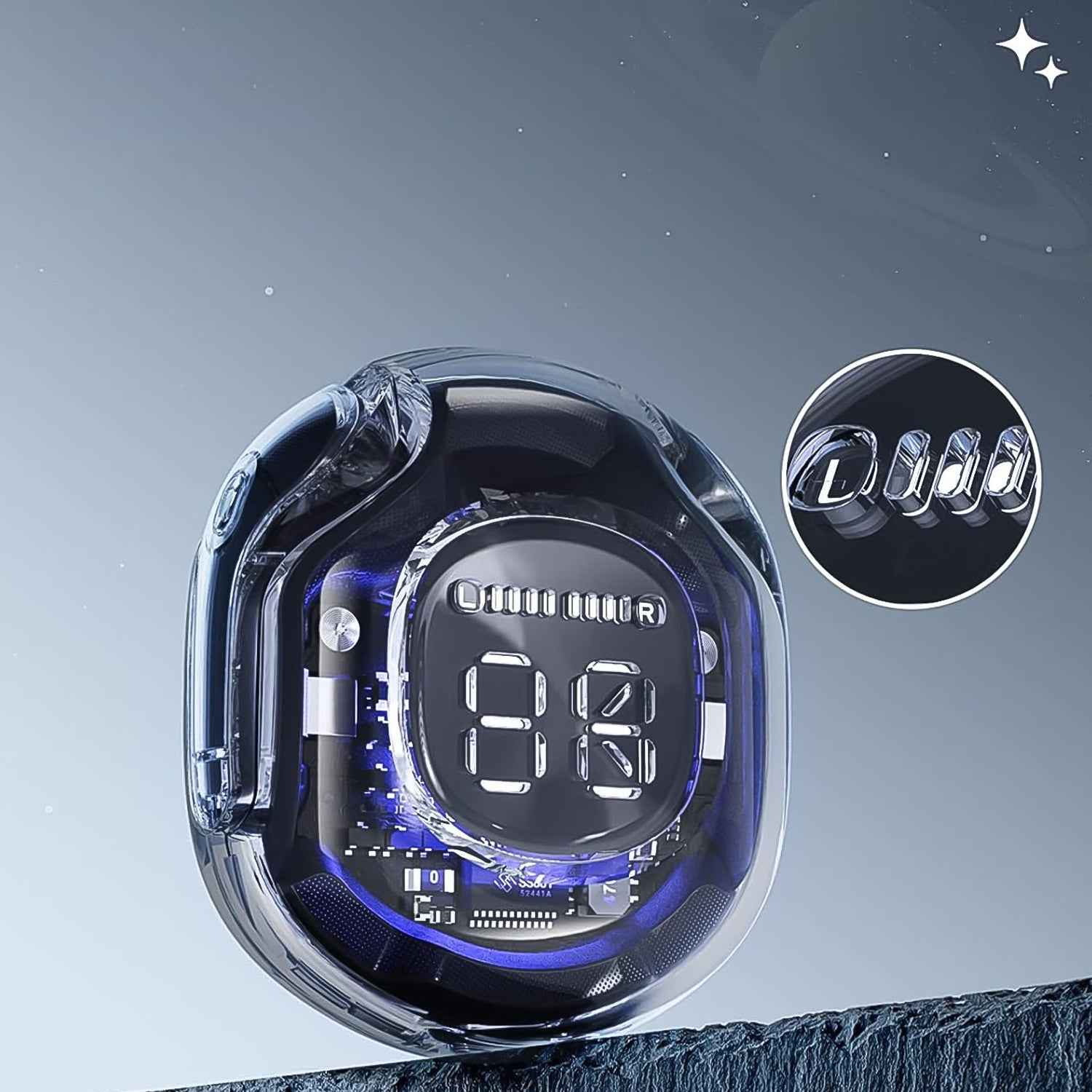 Wireless Bluetooth 5.3 In-ear With Microphones 200mah Battery (1 Pc) - Zidbik