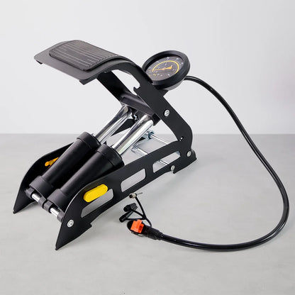 1691 Portable High Pressure Foot Air Pump Compressor For Car And Bike - Zidbik