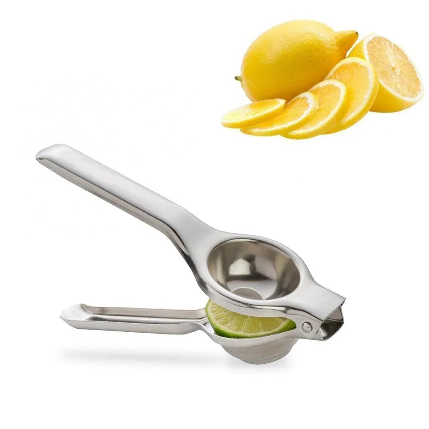 0132b Stainless Steel Lemon Squeezer - Zidbik