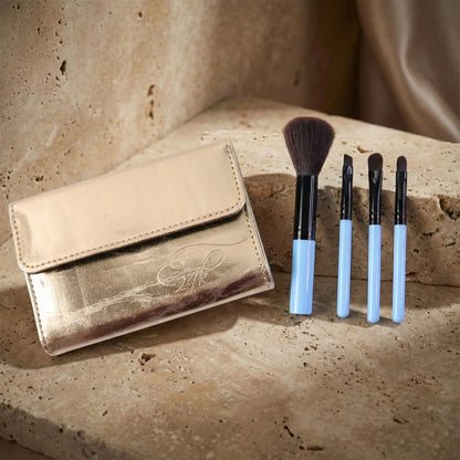 4-in-1 Professional Makeup Brush Set (1 Pc) - Zidbik