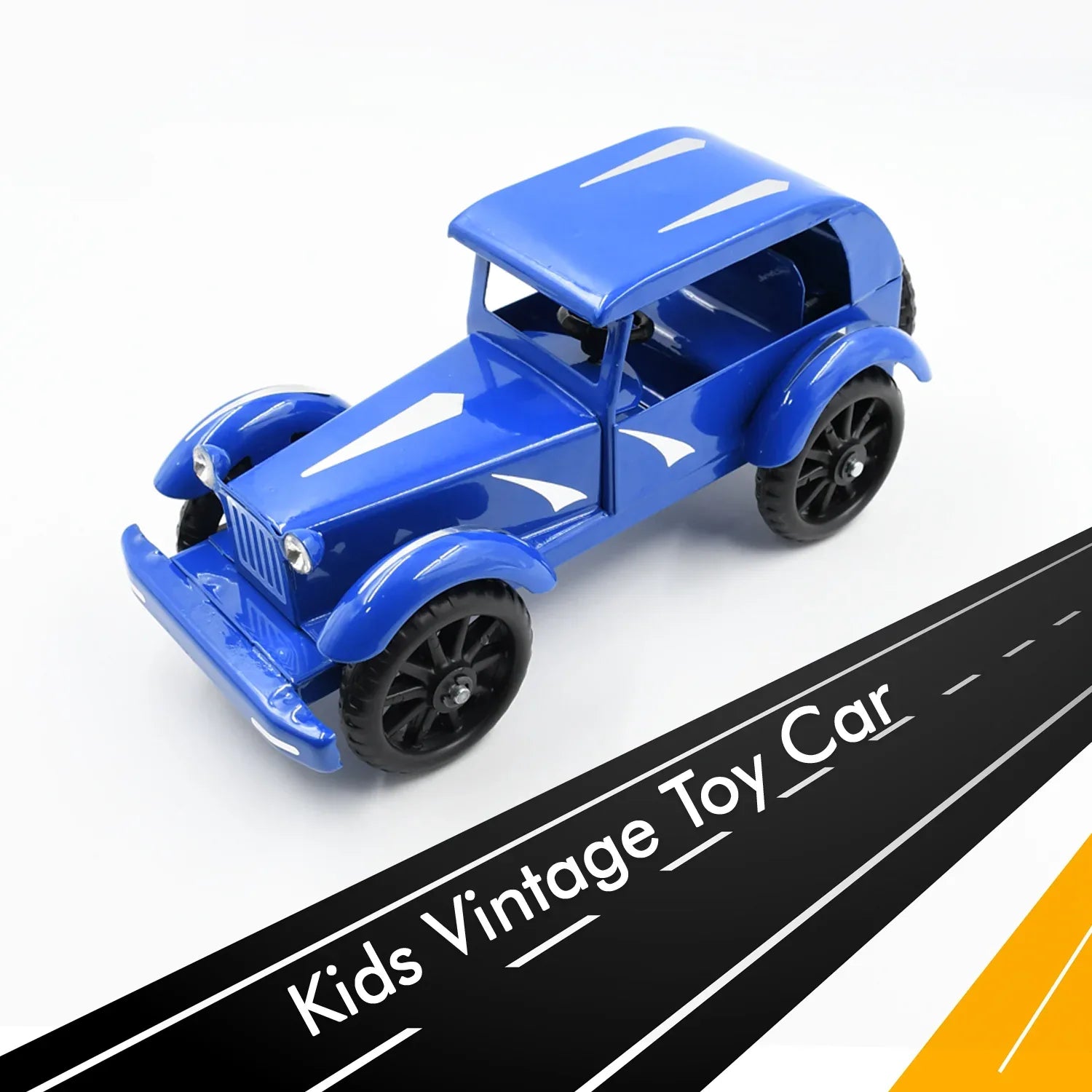 4525 Vintage Metal Car 10 Inch Big Unbreakable Full Metal Body Car Vintage Car Toy Model Alloy Model Retro Car Model Toy Vehicle Classic Car Metal Vintage Car - Zidbik