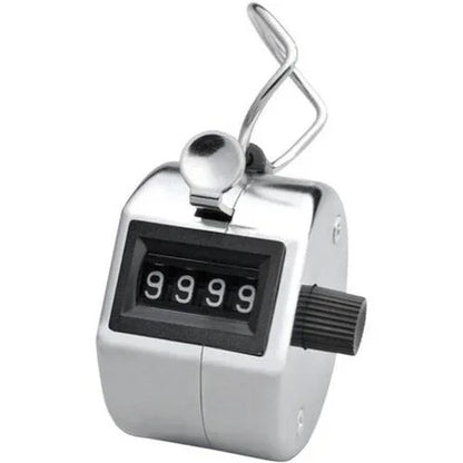 1550 4 Digits Hand Held Tally Counter Numbers Clicker - Zidbik