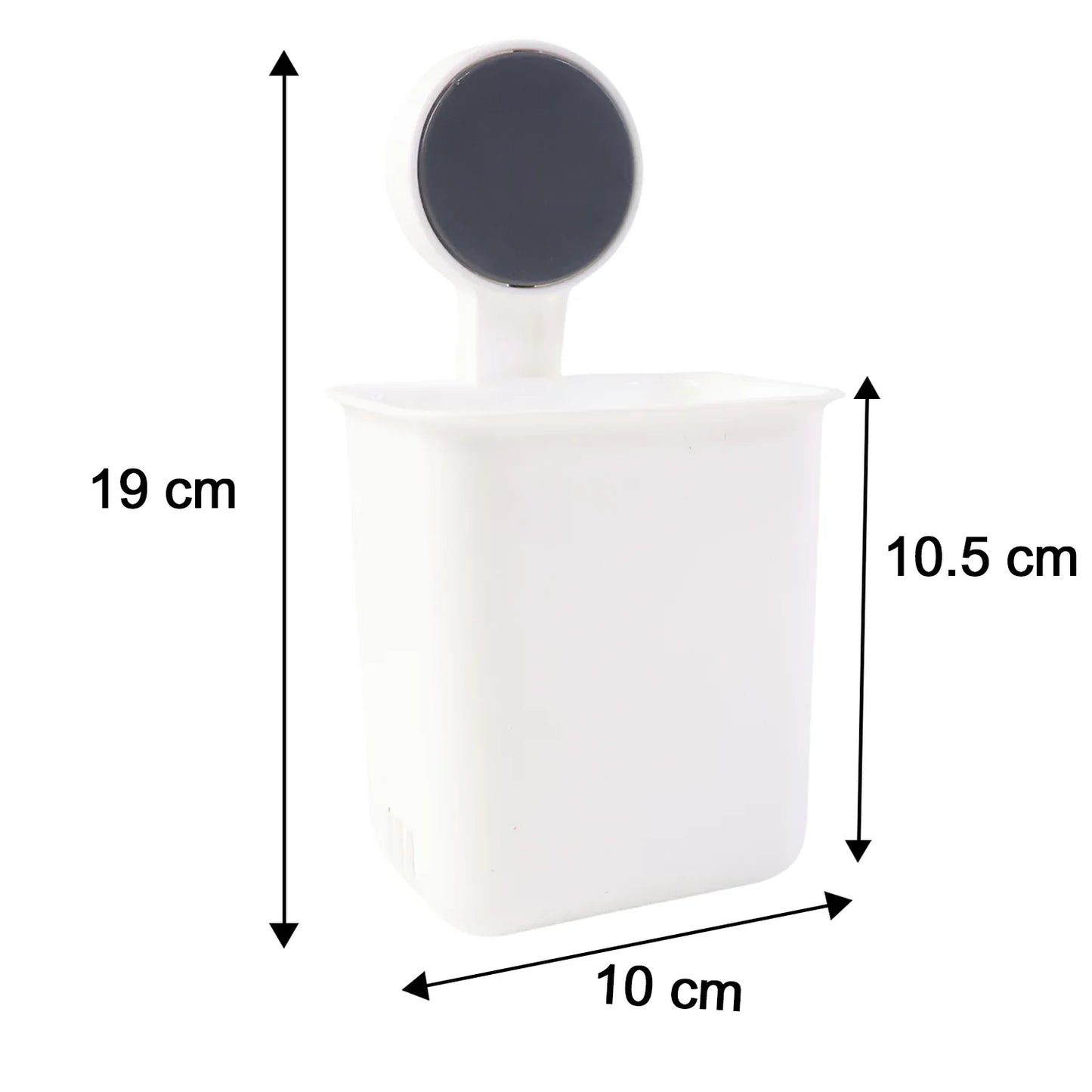 Wall-mounted Toothbrush Bathroom Storage Organizer (1 Pc) - Zidbik