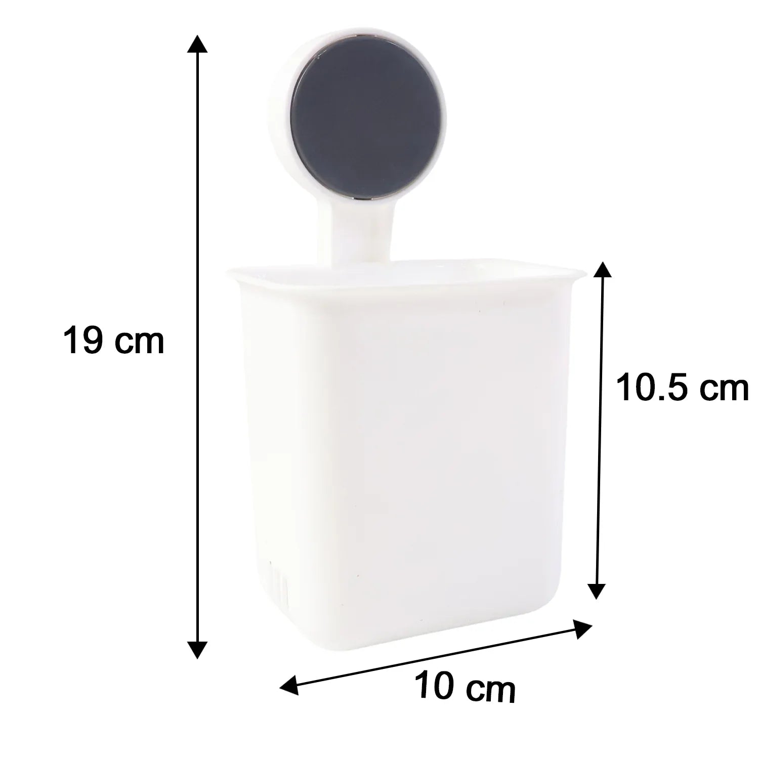 Wall-mounted Toothbrush Bathroom Storage Organizer (1 Pc) - Zidbik