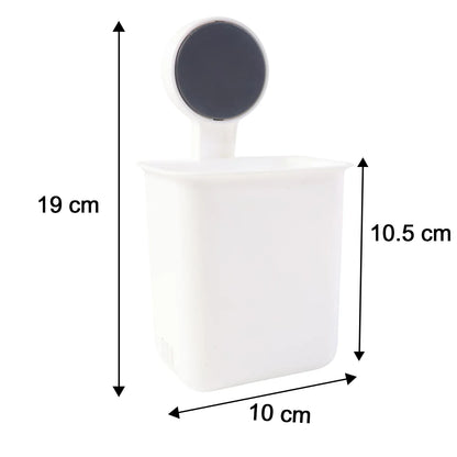 Wall-mounted Toothbrush Bathroom Storage Organizer (1 Pc) - Zidbik