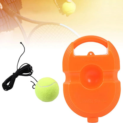 17599 Tennis Trainer Rebound Ball With String Convenient Tennis Training Gear Tennis Practice Device Base For Kids Adults - Zidbik