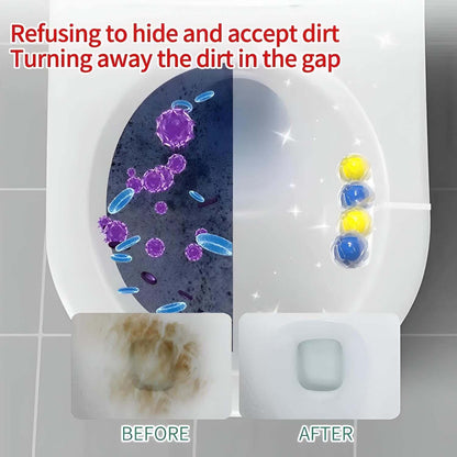 Toilet Cleaning Balls With Automatic Toilet Bowl Cleaner 1 Set - Zidbik