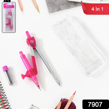Student Geometry Compass Set (4 In 1) - Zidbik