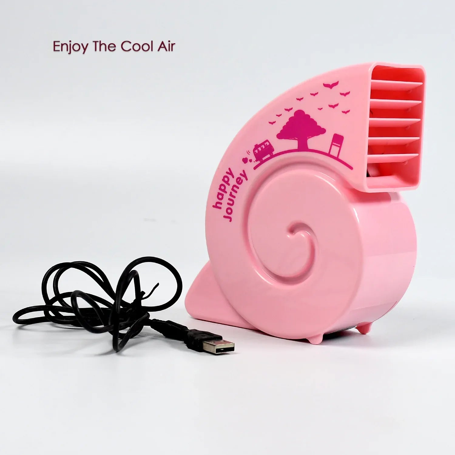 7709 Cute Bright Color Desktop Office Usb Mini Fan Battery Usb Fans Usb Mini Fans (Battery Not Include) - Zidbik