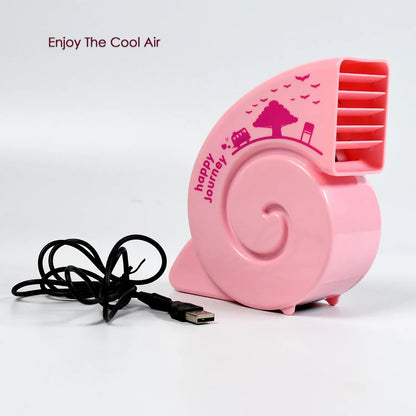 7709 Cute Bright Color Desktop Office Usb Mini Fan Battery Usb Fans Usb Mini Fans (Battery Not Include) - Zidbik