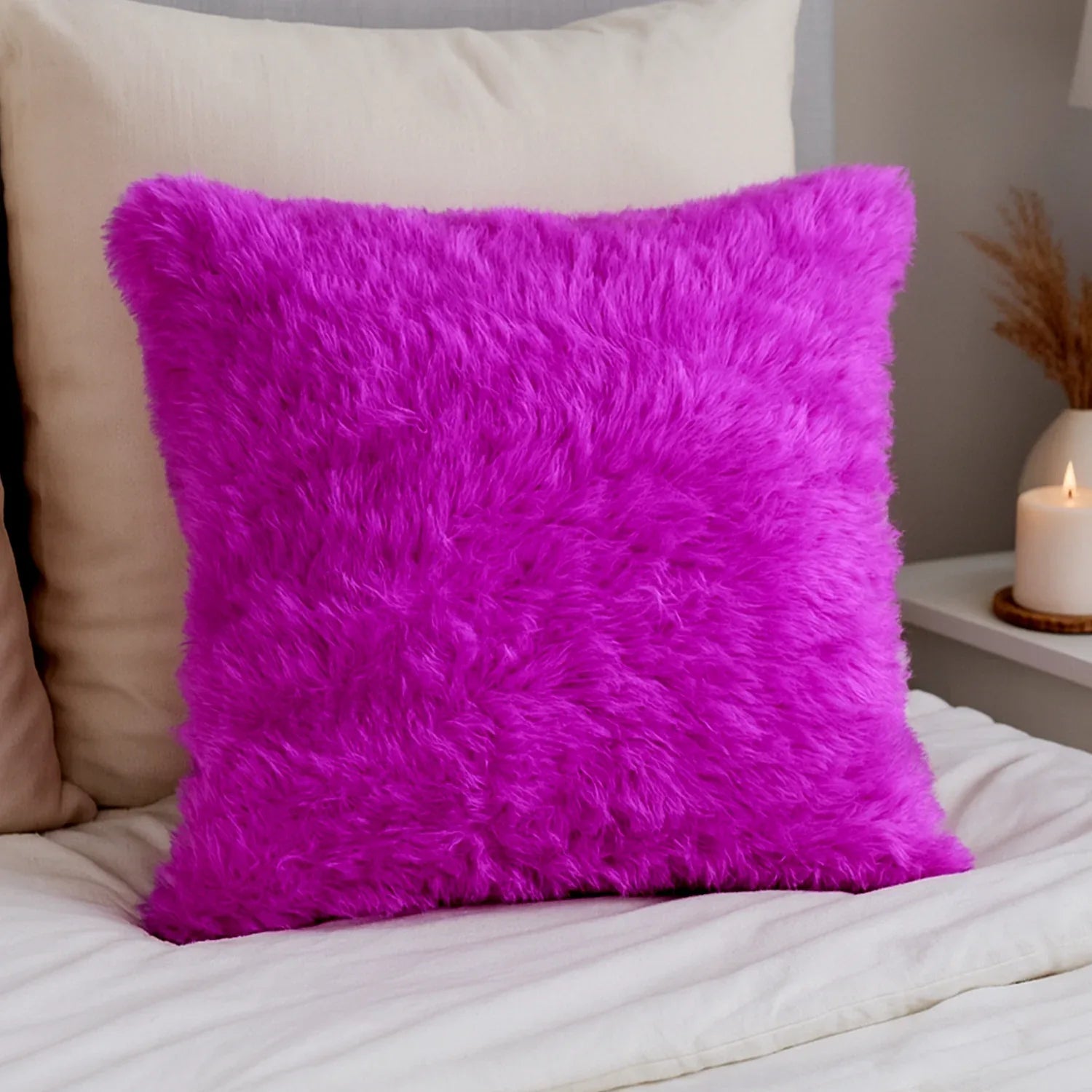 Super Soft Fluffy Cushion Pillow (1 Pc) - Zidbik