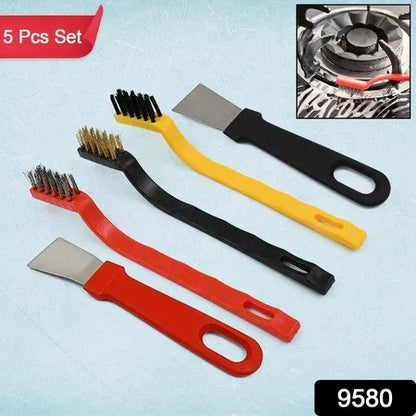 Wire Brush And Scraper Set (5 Pcs Set) - Zidbik