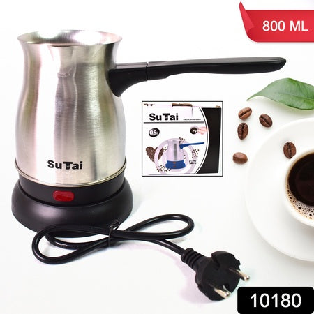 Coffee Pot Coffee Maker 800ml Even Heating Tea Maker Kettle (1 Pc) - Zidbik