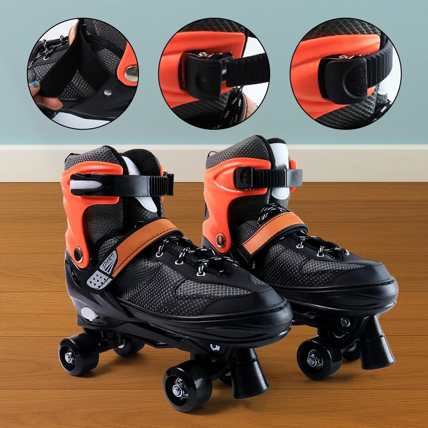 19401_knx_xl_adj_quad_roller_skates_1pair - Zidbik