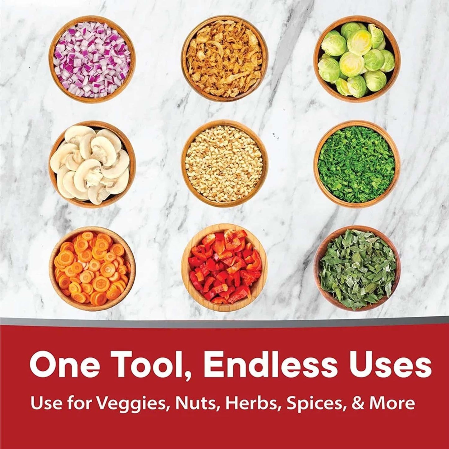 Slap Chop Hand Press Vegetable Fruit Chopper (1 Pc) - Zidbik
