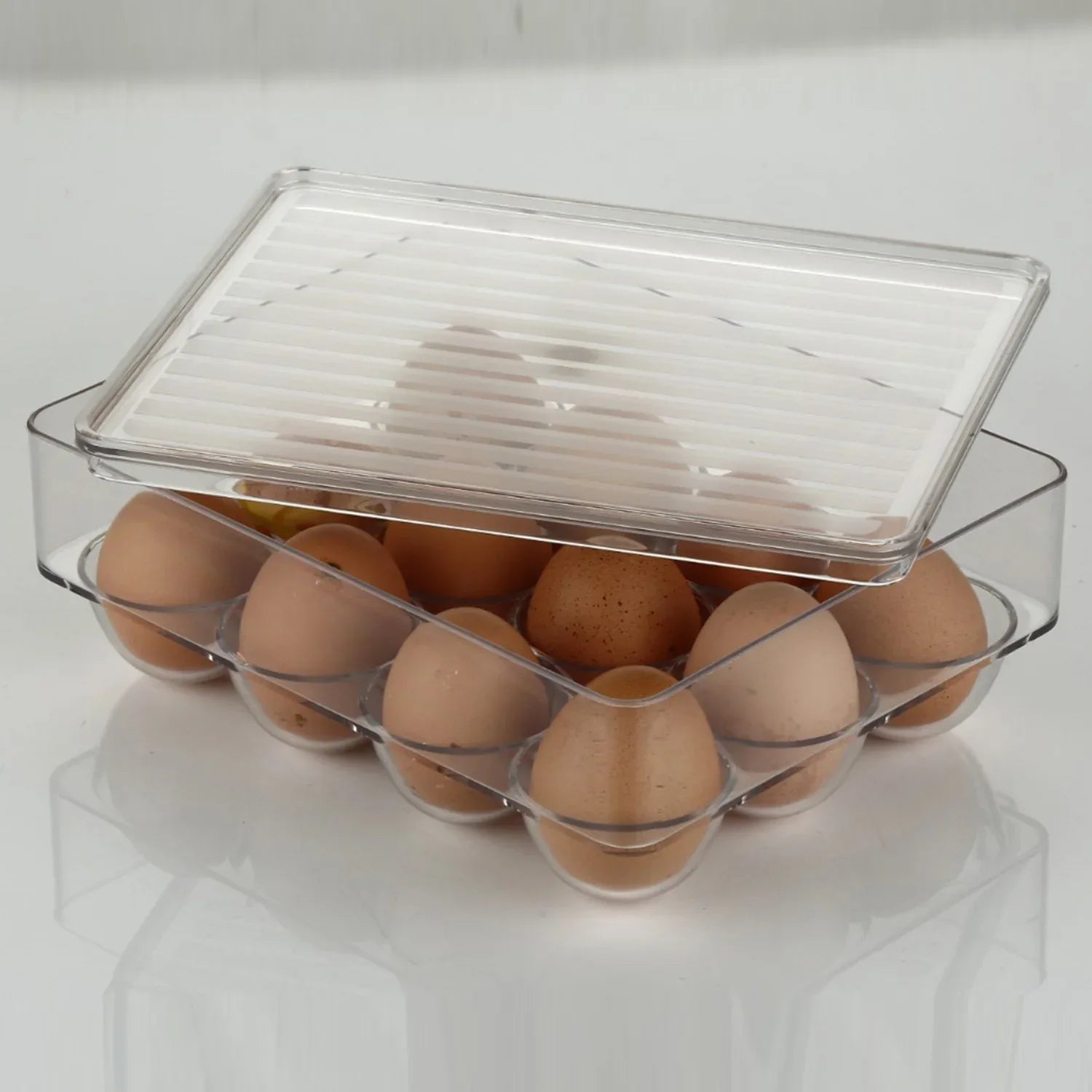 2794 12 Cavity Egg Storage Box For Holding And Placing Eggs Easily And Firmly. - Zidbik