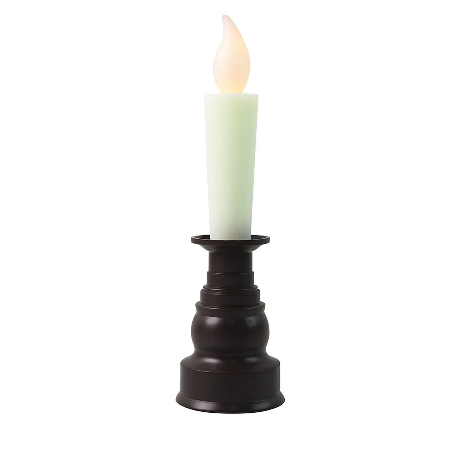 Premium Led Flameless Candle With Holder (1 Pc) - Zidbik