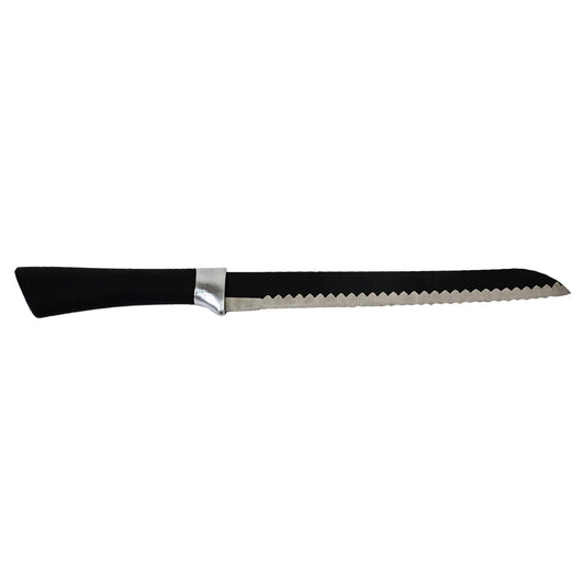 Premium 32 Cm Serrated Bread Knife With Ergonomic Handle - Zidbik