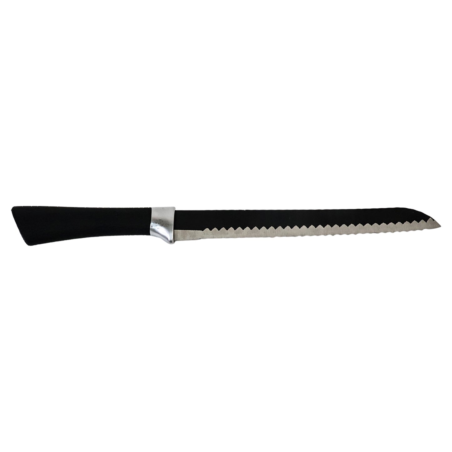 Premium 32 Cm Serrated Bread Knife With Ergonomic Handle - Zidbik