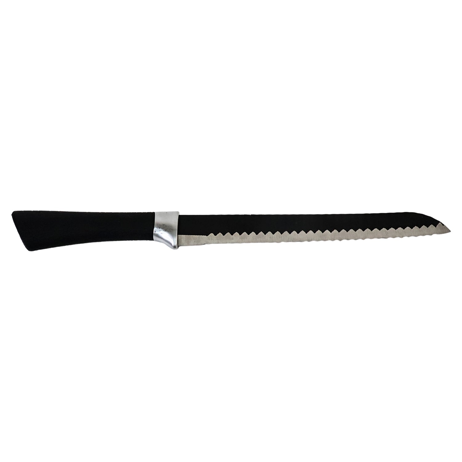 Premium 32 Cm Serrated Bread Knife With Ergonomic Handle - Zidbik