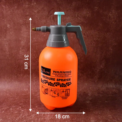0645 Water Sprayer Hand-held Pump Pressure Garden Sprayer - 2 L - Zidbik
