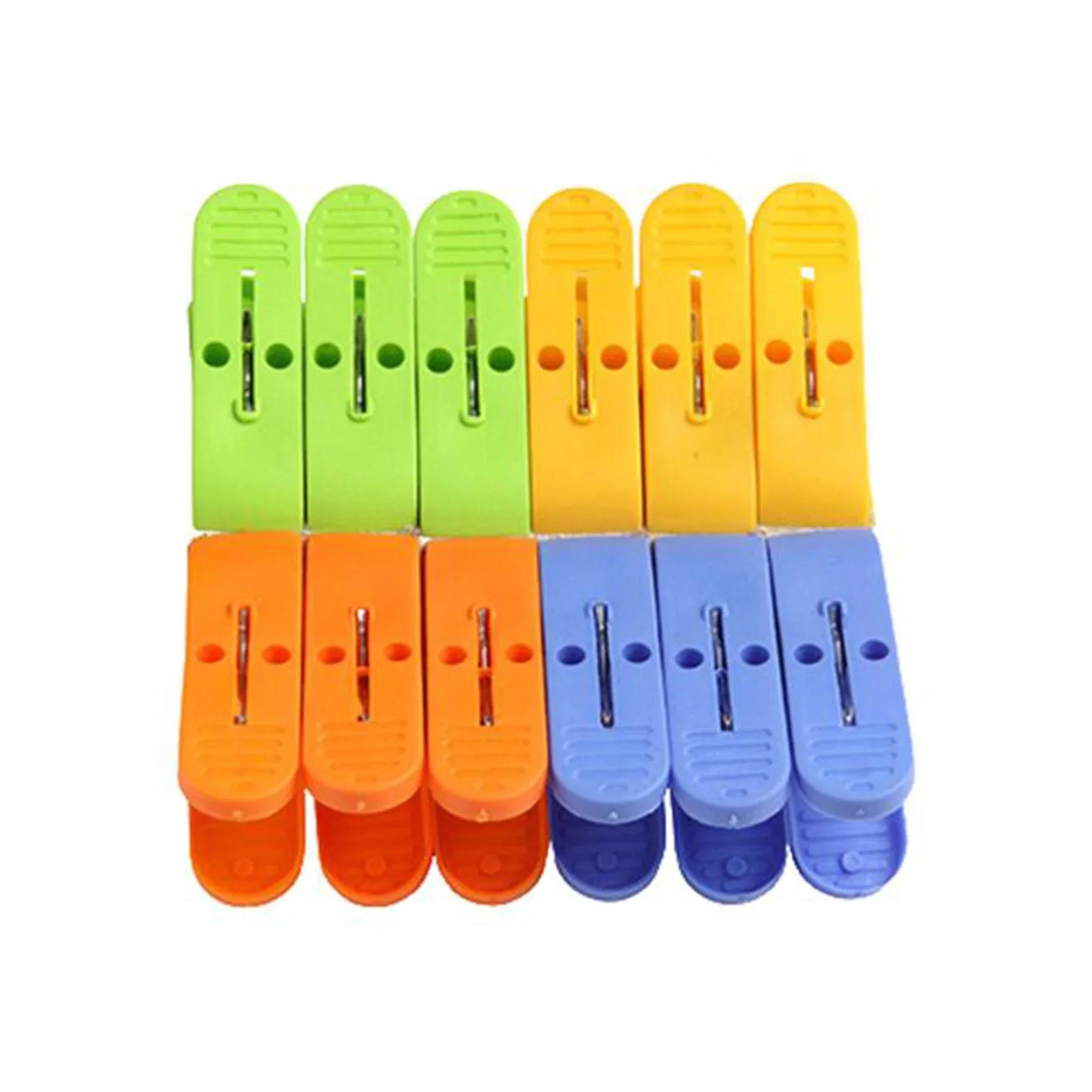 1365 Plastic Cloth Clips For Cloth Dying Cloth Clips (Multicolour) - Zidbik