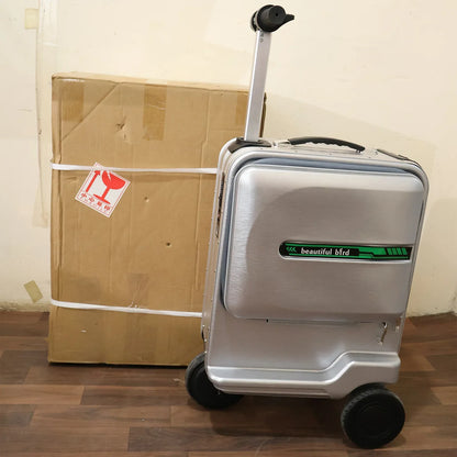 Electric Ride-on Scooter Travel Bag With Foldable Trolley (1 Pc) - Zidbik