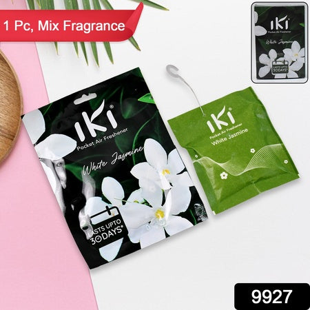 Pocket Air Freshener Mix Flevar  Fragrance (1 Pc  10 Gm) - Zidbik