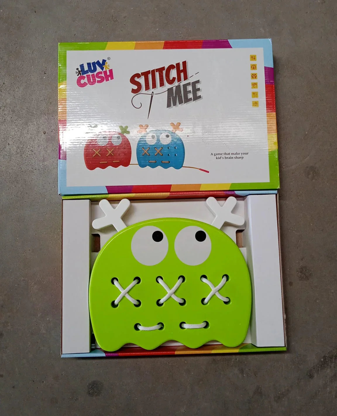 18040 Stitch Mee Puzzle Toy A Stitch Of Many Styles Playable Game Brain Games Learning Game Birthday Gift For Kids (1 Pc) - Zidbik