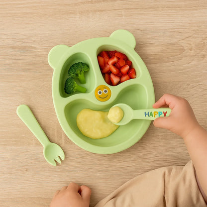 Premium 4-piece Kids Mealtime Feeding Set - Zidbik