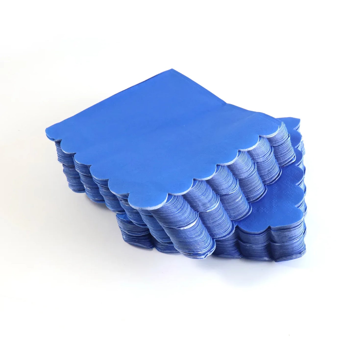 Royal Scalloped Disposable Paper Napkins (23 X 23 Cm Approx 120 Pc) - Zidbik