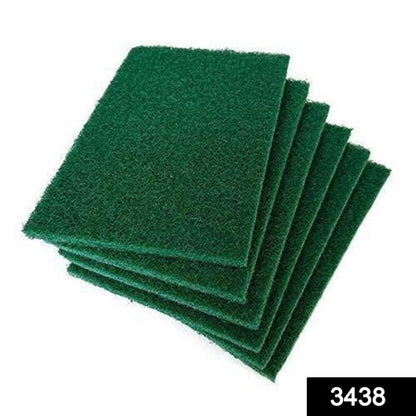 3438 Scrub Sponge Cleaning Pads Aqua Green - Zidbik