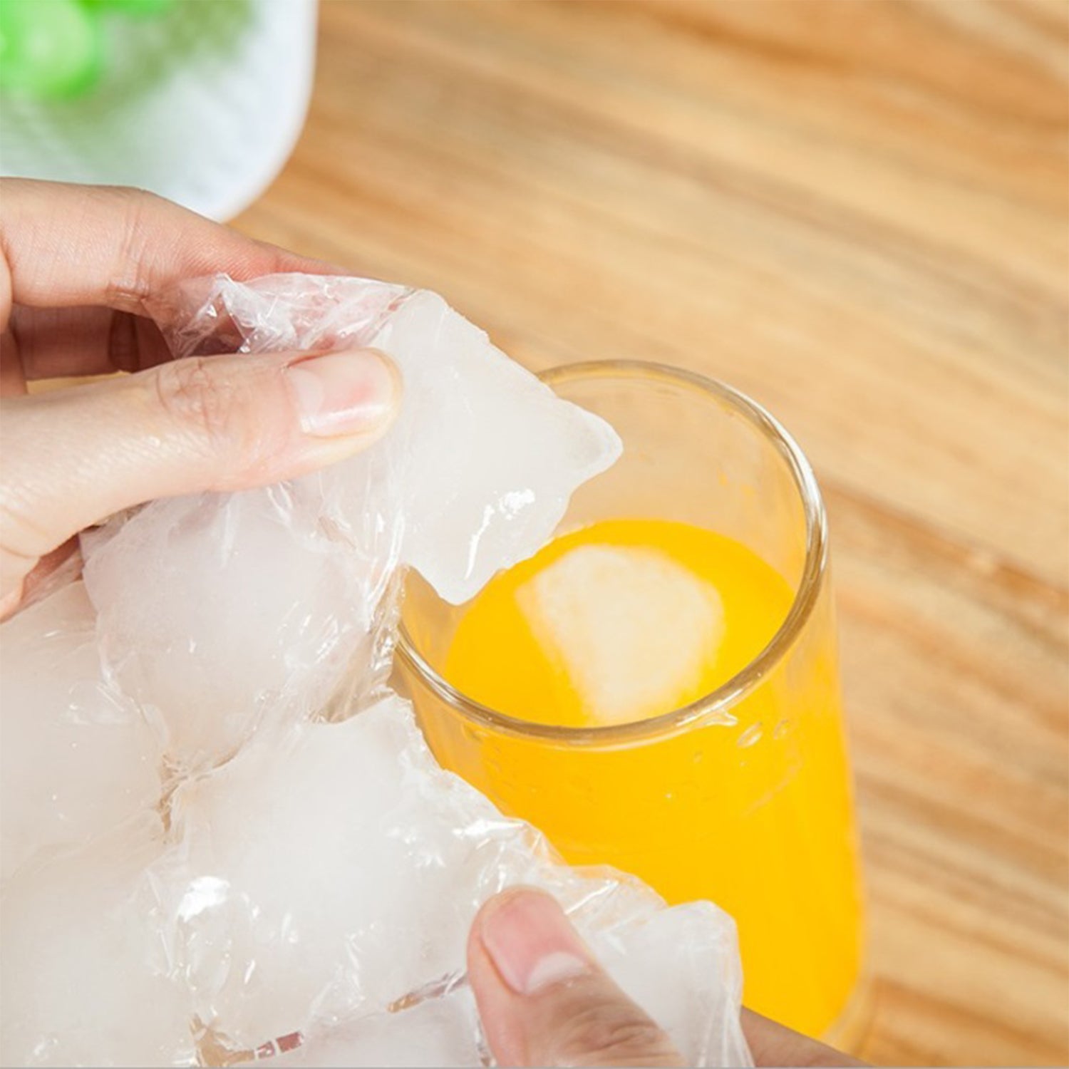 2905 Disposable Ice Cube Bags Stackable Easy Release Ice Cube Mold Trays Self-seal Freezing Makercold Ice Pack Cooler Bag For Cocktail Food Wine - Zidbik