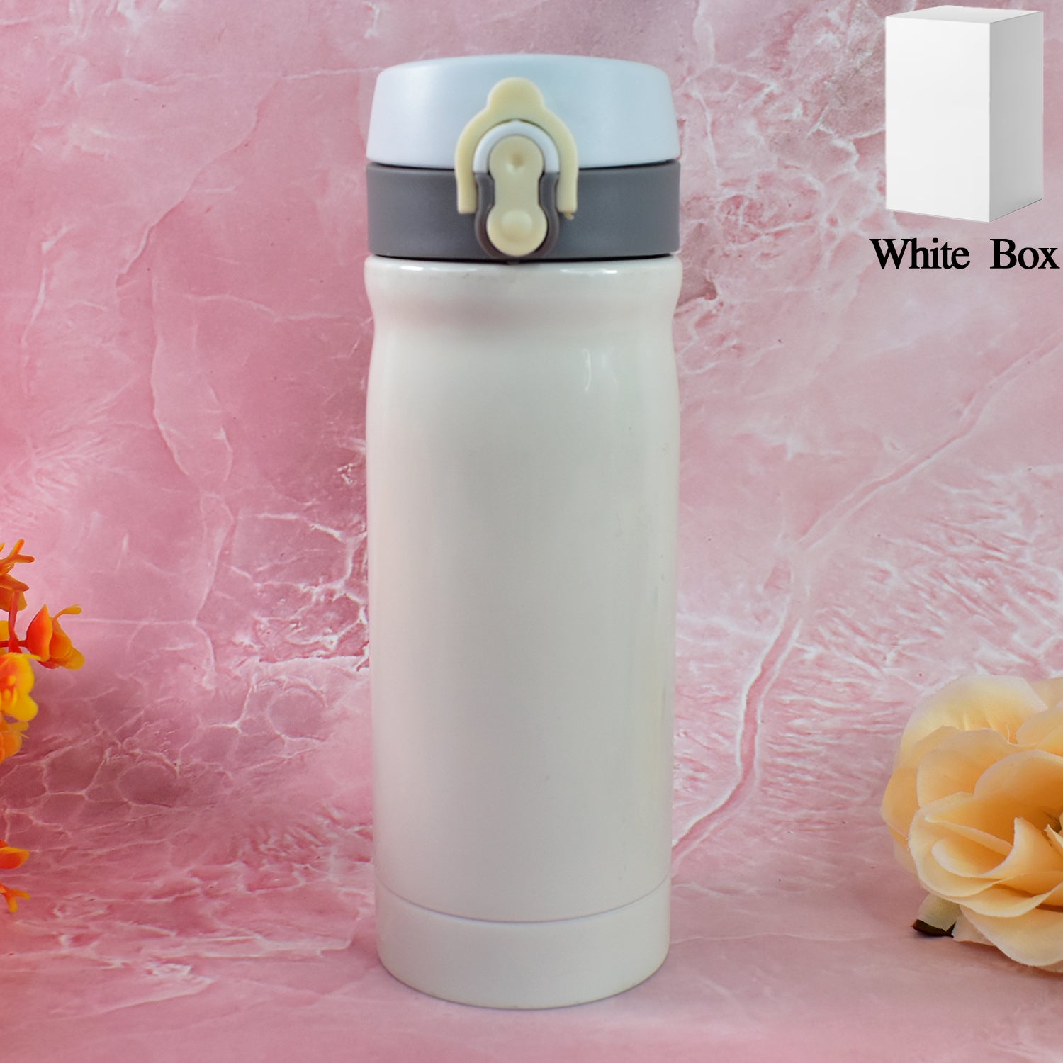 Water Bottle For Kids  Insulated Stainless Steel Bottle (350 Ml Approx) - Zidbik
