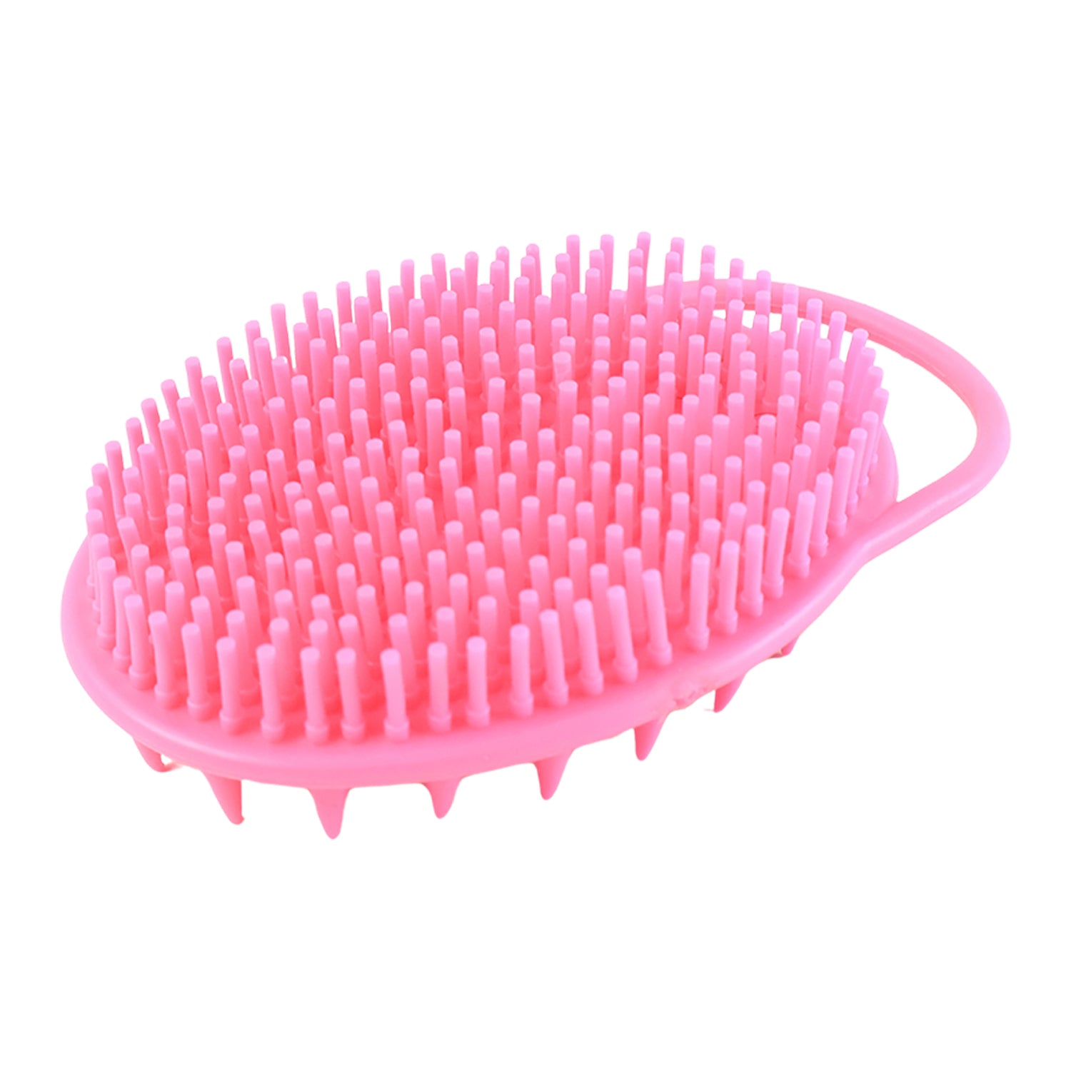 2-in-1 Silicone Soft Bristle Bath Brush - Zidbik