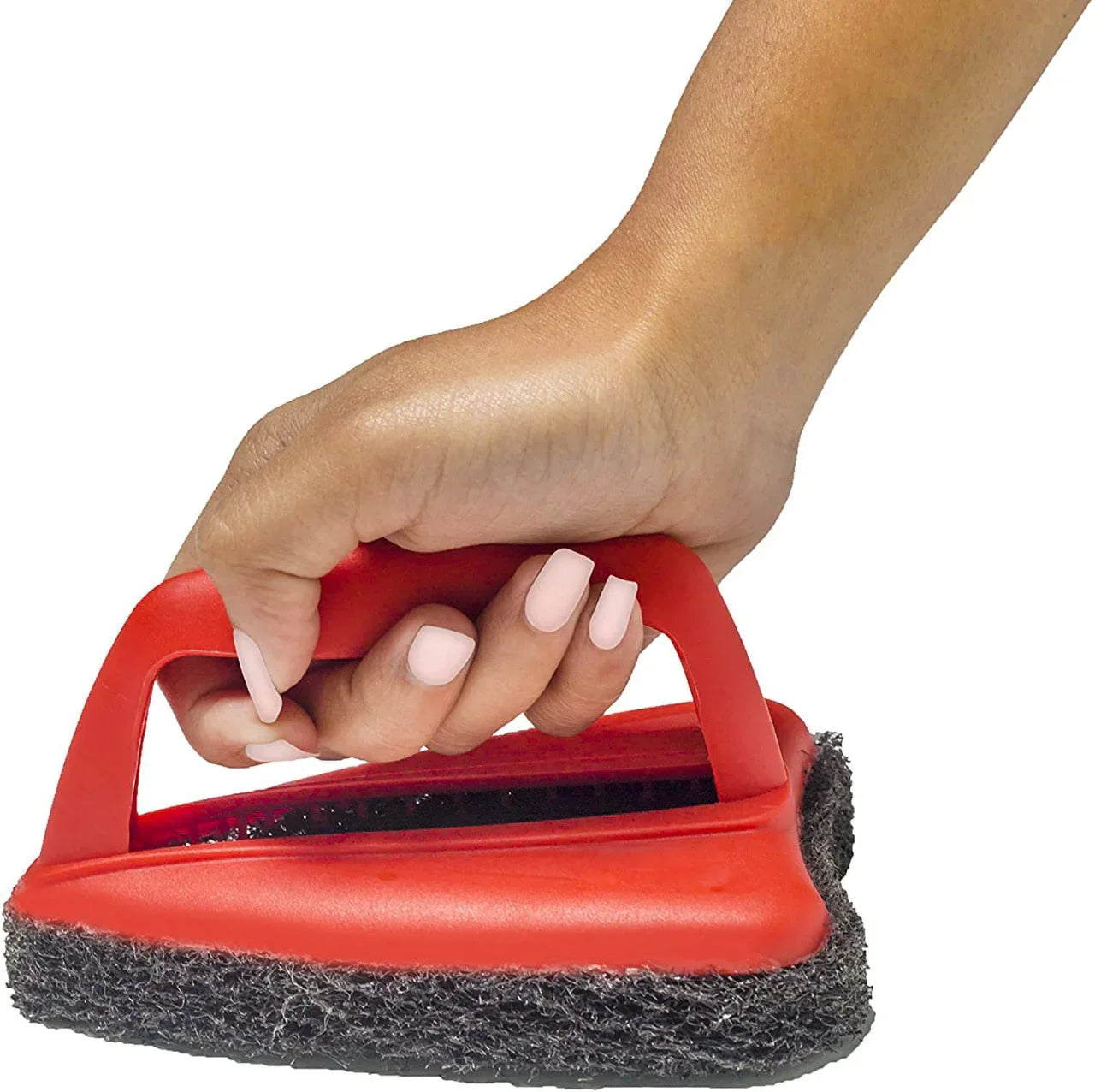 1403 Bathroom Brush With Abrasive Scrubber For Superior Tile Cleaning - Zidbik