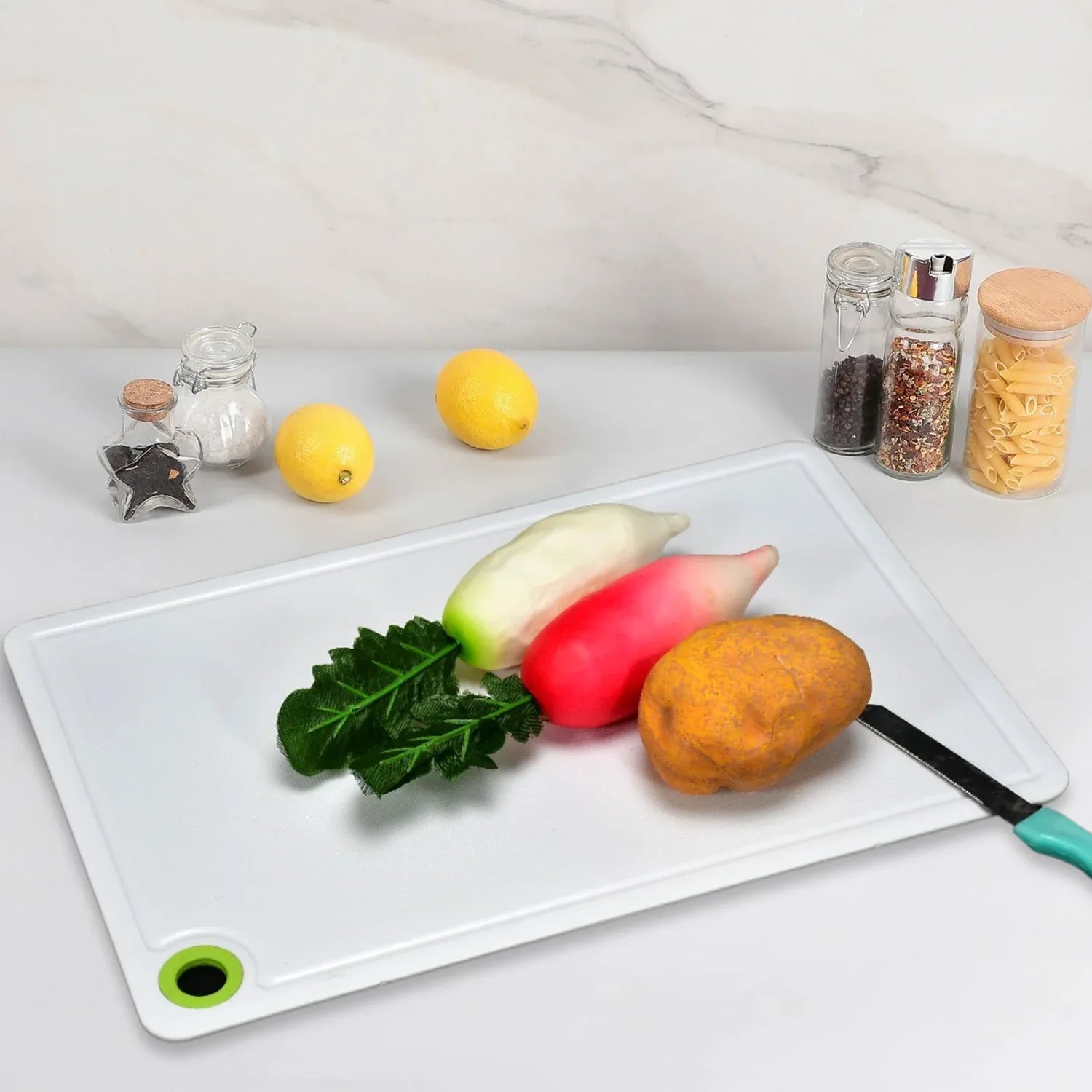 2316 Fruit Vegetable Chopping Board Plastic Cutting Board For Kitchen - Zidbik