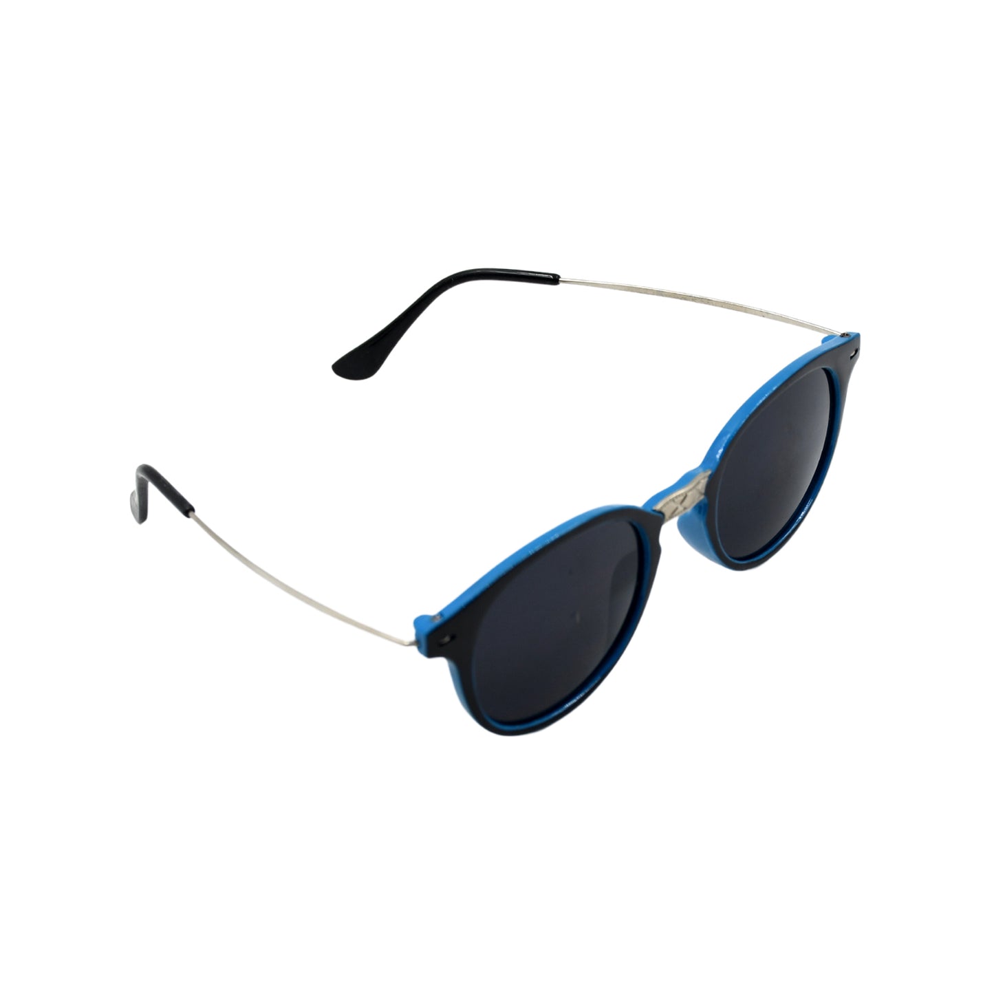 7756 Uv Protected Round Sunglasses Classic Sunglasses For Men  Women Lightweight - Zidbik